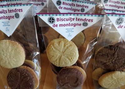 biscuits tendres motifs tampon